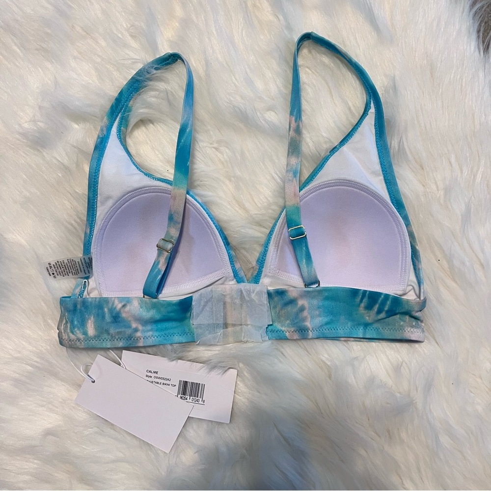NEW Calme by Johnny Was Adjustable Bikini Top - Picture 4 of 6